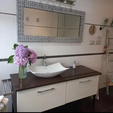 En Casa Moderna Con Jardin * 圣克鲁斯德韦萨纳